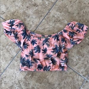 Foreign exchange crop top